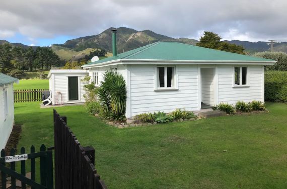 View of Palm Tree Cottage at Whitestar Station