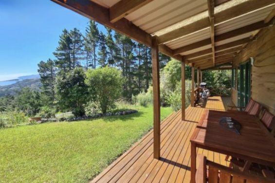 Ocean View Retreat deck